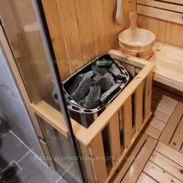 Máy xông hơi khô Sawo 4.5kw (Phần Lan) _ Điều khiển cơ