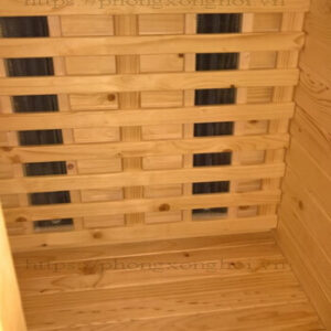 Phòng Sauna 1m2x1m2 hồng ngoại  máng Thạch Anh V2