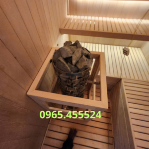 Máy xông hơi khô Sawo 6kw .Phần Lan. Máy Tròn . Mã Aries