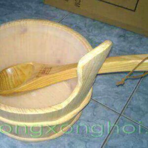 Xô gáo gỗ Sauna